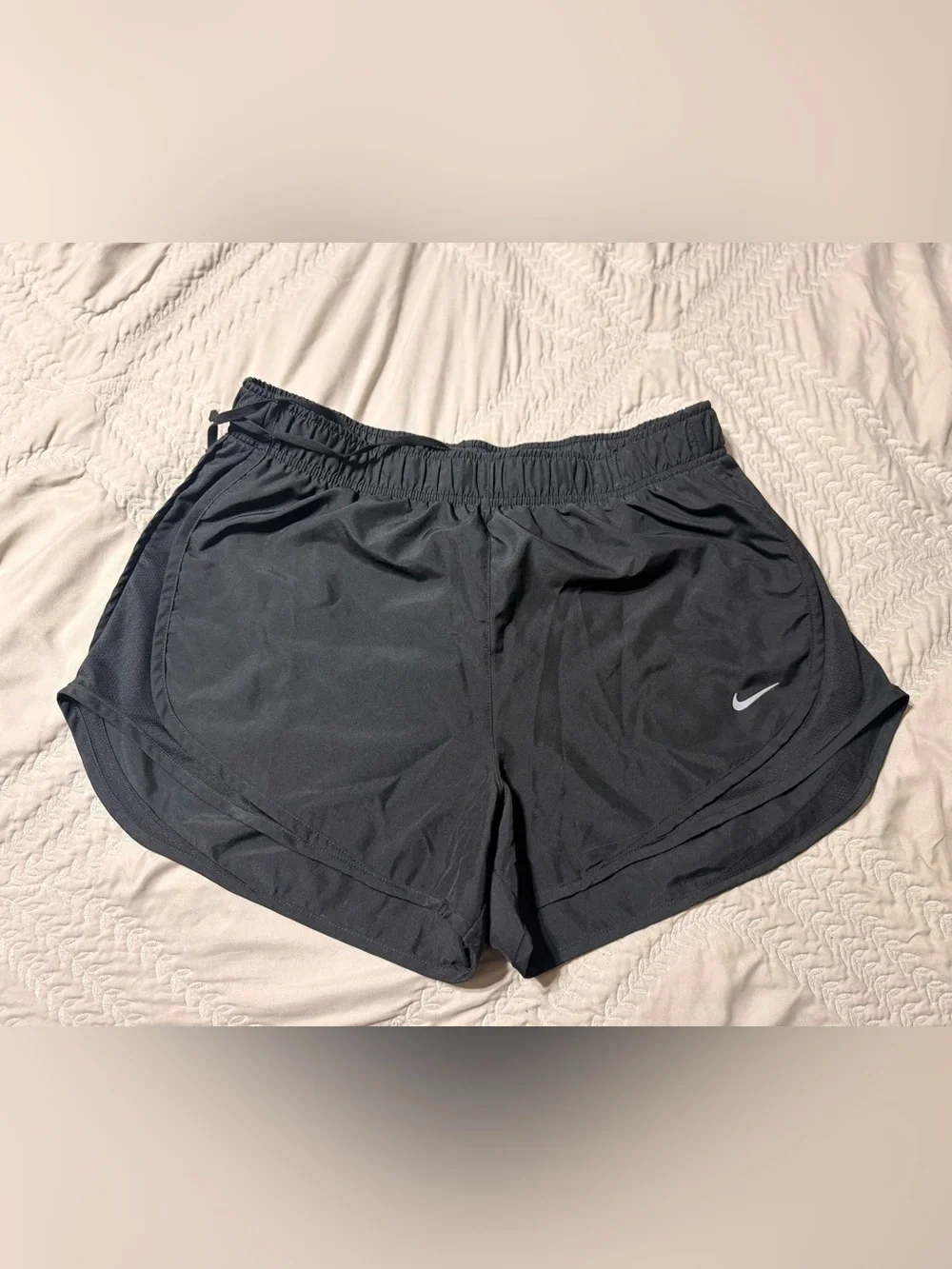 Nike Black Women's Running Shorts with Swoosh